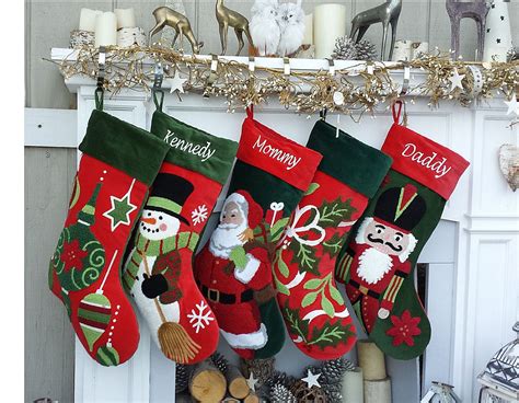 personalized stockings for christmas etsy